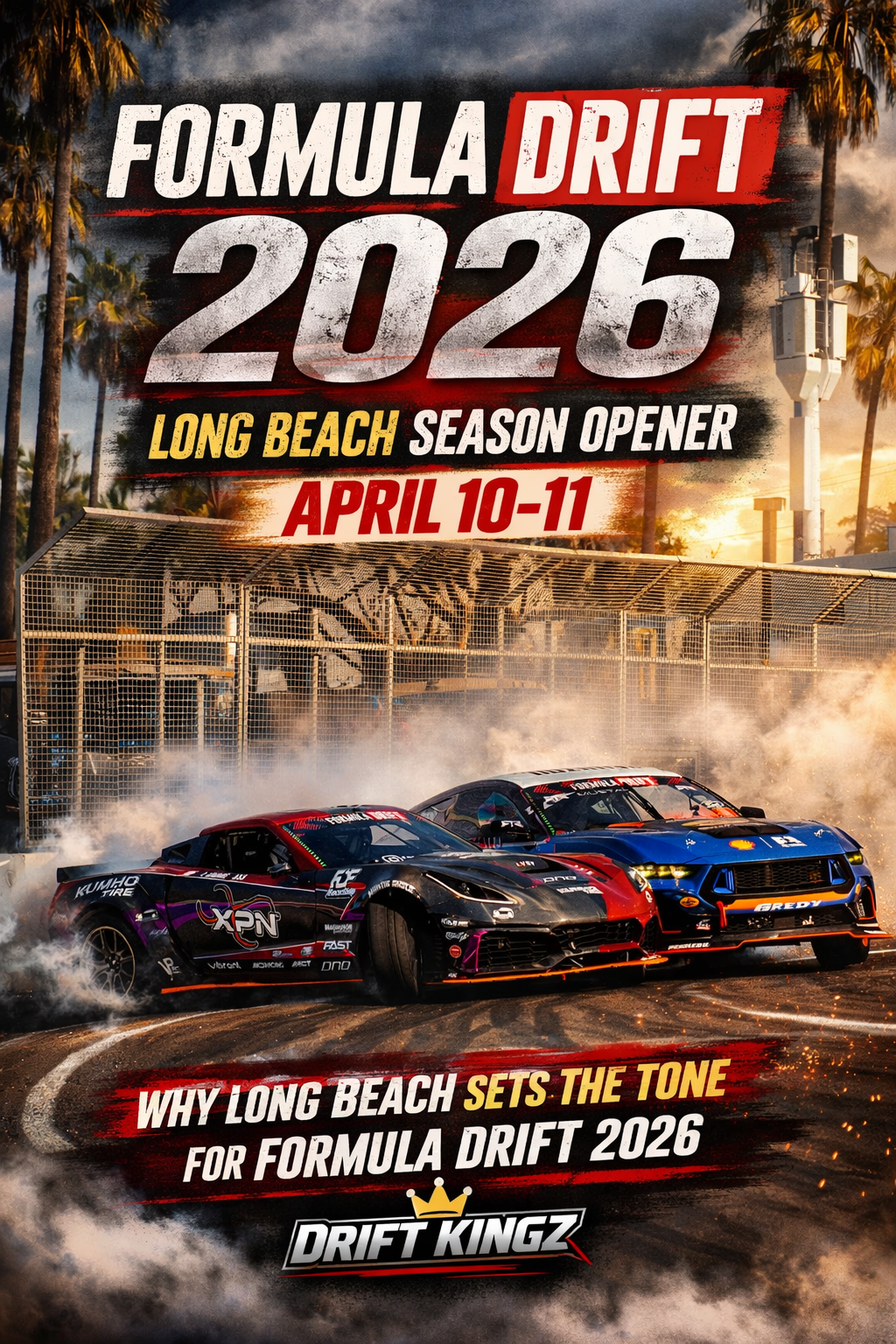 Formula DRIFT Long Beach 2026: Why the Season Opener Will Set the Tone for the Entire Year