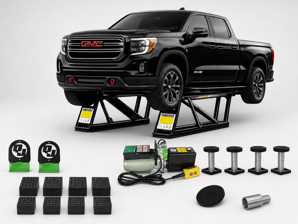 QUICKJACK - 8000TLX 8,000-LB. PORTABLE CAR LIFT BUNDLE
