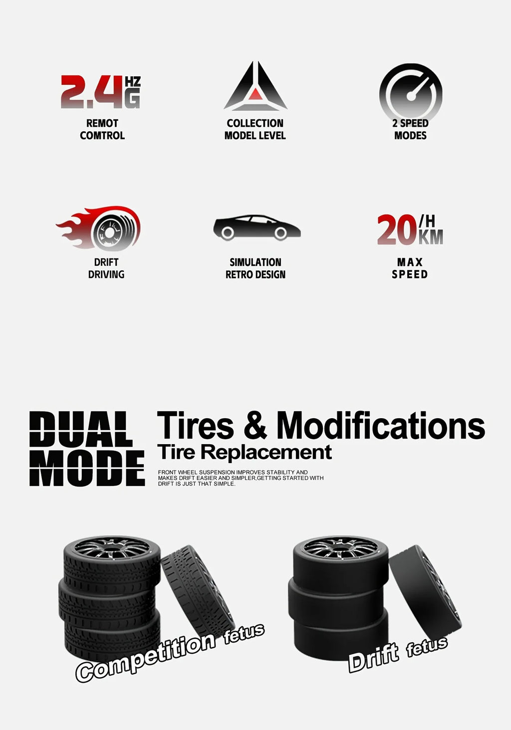 Remote Control Drift Car